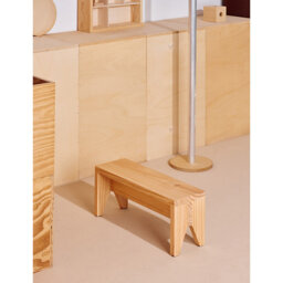 Hay Manolito Long Pine-Wood Stool - thumbnail 2