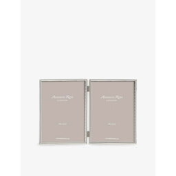 Addison Ross London Double Fine Edge Silver-Plated Photo Frame 5” x 7” - thumbnail 1