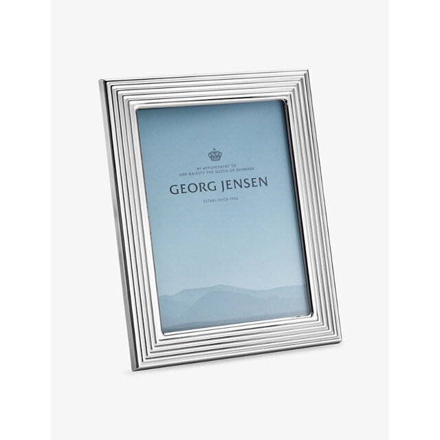 Georg Jensen Bernadotte Stainless-Steel Picture Frame 5In x 7In - image 1