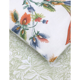 Yves Delorme Eze Multicoloured Cotton Duvet Cover - thumbnail 2