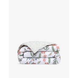 Yves Delorme Eze Multicoloured Cotton Duvet Cover