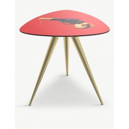 Seletti Revolver Wooden Side Table 48cm - thumbnail 2