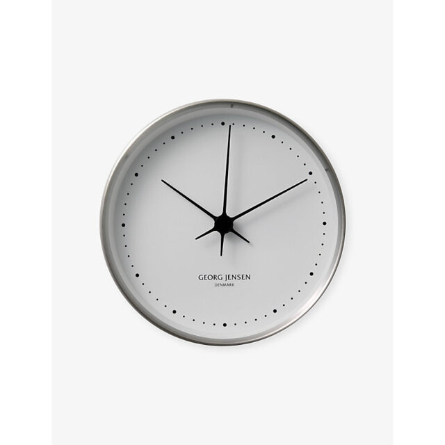 Georg Jensen Henning Koppel Stainless-Steel Wall Clock 10cm