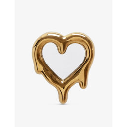 Seletti Melted Heart Porcelain Mirror and Photo Frame 35cm - thumbnail 1
