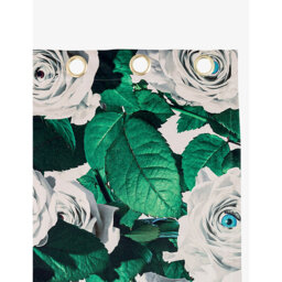 Seletti Toiletpaper Rose-Print Woven Curtains 140cm x 280cm - thumbnail 2