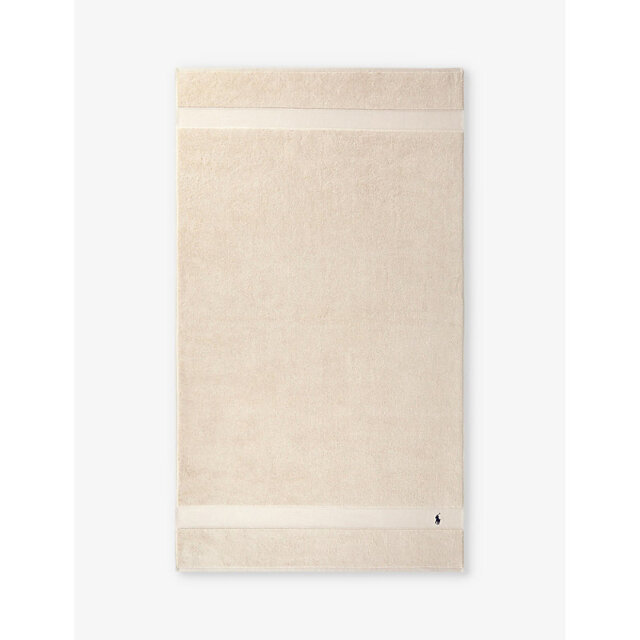 Ralph Lauren Home Polo Player-Embroidered Cotton Bath Sheet 160cm x 90cm - image 1