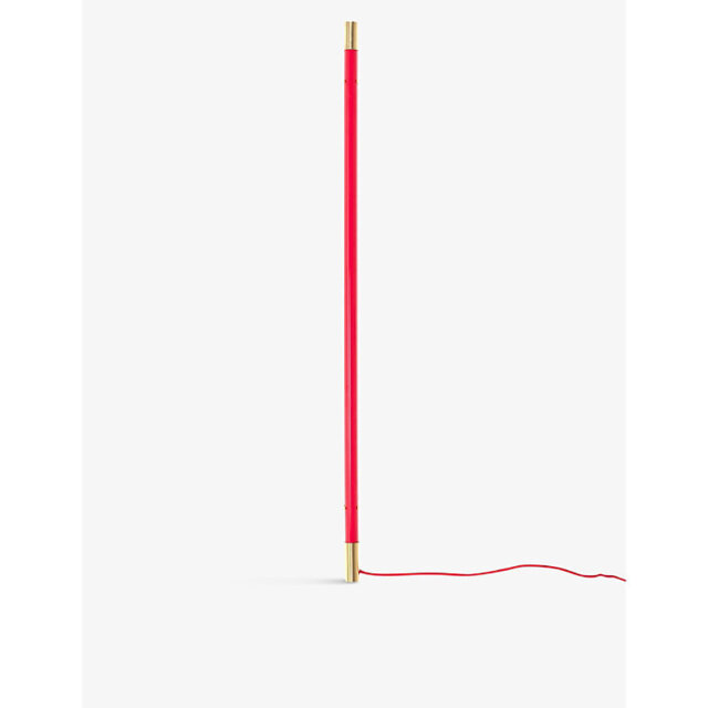 Seletti Linea Golden Ends Fluorescent LED Lamp 127cm - image 1