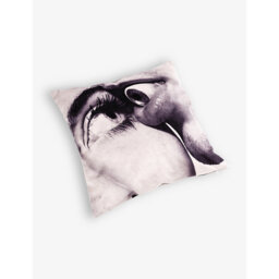 Seletti Wears Toiletpaper Eye & Mouth Woven Cushion 50cm x 50cm - thumbnail 2