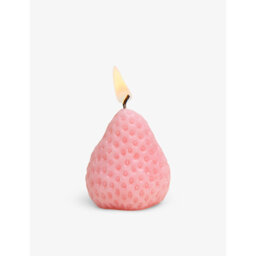 Gohar World Strawberries Unscented Soy Wax Candles Set Of Four - thumbnail 2