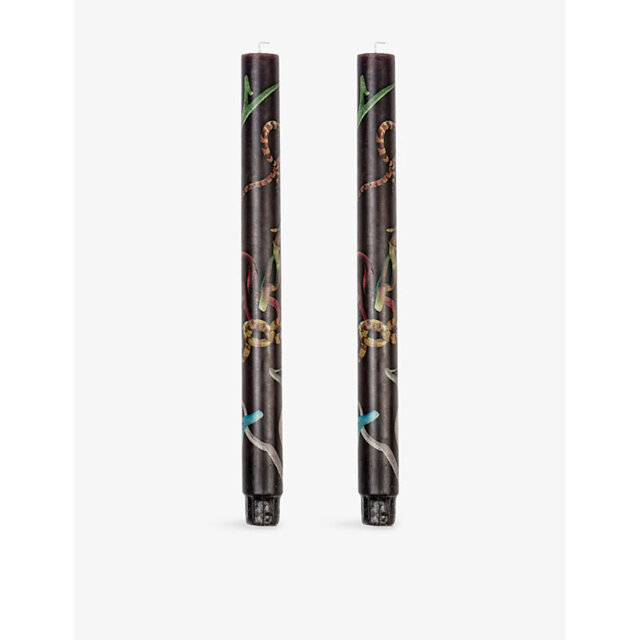 Seletti Wears Toiletpaper 'shit' Snakes Candle Set Of Two - image 1