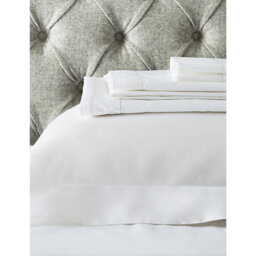 The White Company Row Cord Cotton Duvet Cover - thumbnail 2