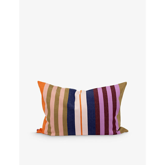 A World Of Craft By Afroart Nino Striped Cotton Cushion Cover 50cm x 70cm