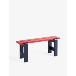 Hay Weekday Bench Duo 111 Steel and Pinewood Bench 111cm x 45cm