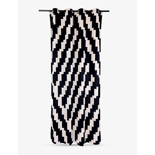 Seletti Wears Toiletpaper Zig-Zag Woven Curtains 280cm - image 1