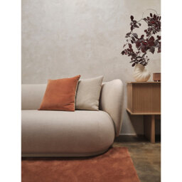 Ferm Living Senti Square Cotton and Linen Cushion 50cm x 50cm - thumbnail 2