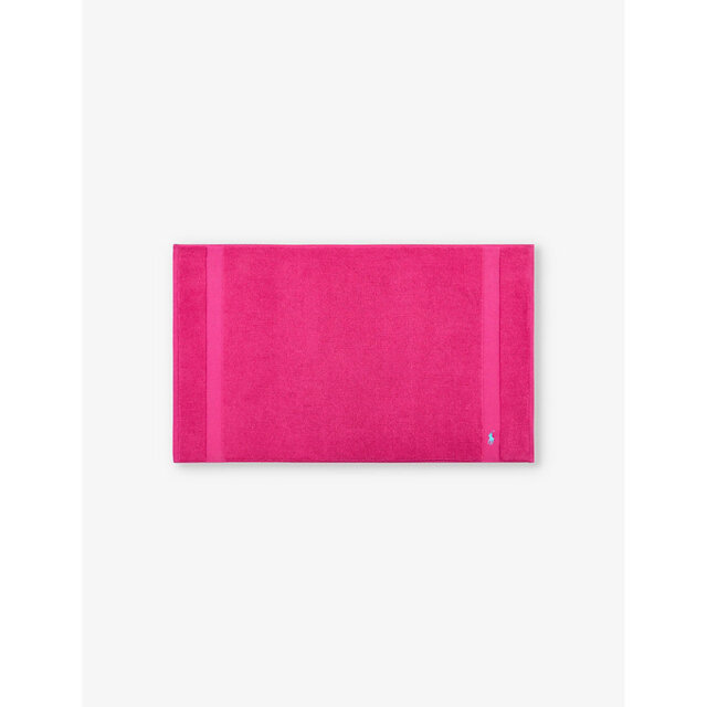 Ralph Lauren Home Polo Player-Embroidered Cotton Bath Mat 55cm x 90cm - image 1