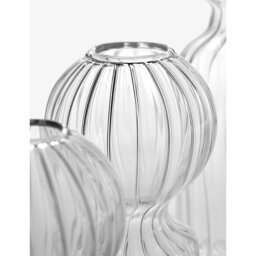 Serax Iki Doll Rounded Borosilicate-Glass Vase 25cm - thumbnail 2