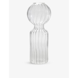 Serax Iki Doll Rounded Borosilicate-Glass Vase 25cm - thumbnail 1