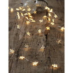 The White Company Star-Shaped LED Fairy Lights 4M - thumbnail 2