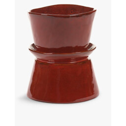 Serax Ebony La Mere Stoneware Vase 22cm - thumbnail 2