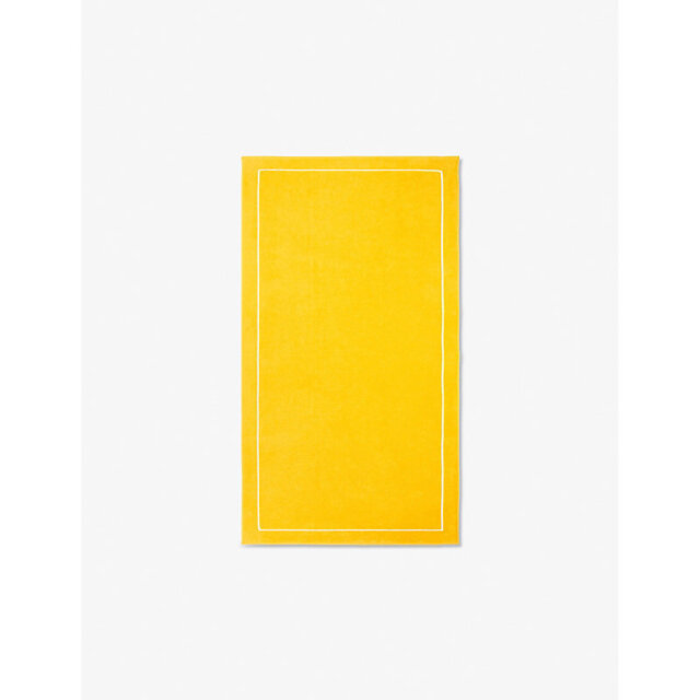 Yves Delorme Croisiere Border-Embroidery Cotton Beach Towel 92cm x 200cm