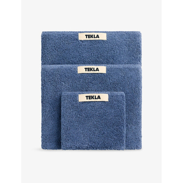 Tekla Bordered Cotton Hand Towel 50cm x 80cm - image 1