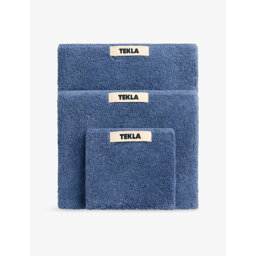 Tekla Bordered Cotton Hand Towel 50cm x 80cm - thumbnail 1