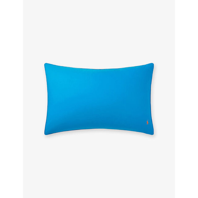 Ralph Lauren Home Polo Player Logo-Embroidered Standard Cotton Pillowcase 50cm x 75cm - image 1