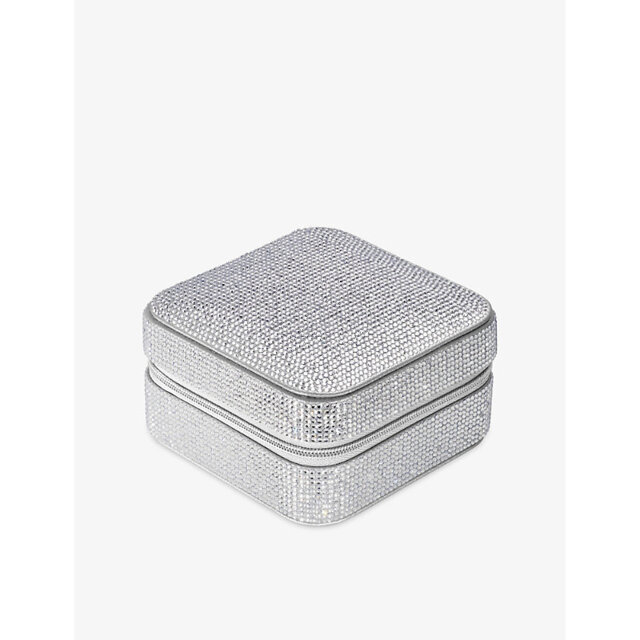 Womens Sif Jakobs Sparkly Embellished Travel Jewellery Box - image 1