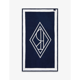 Ralph Lauren Home Logo-Print Cotton Beach Towel 100cm x 170cm