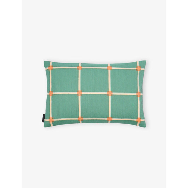 The Conran Shop Cuba Checked Cotton Cushion - image 1