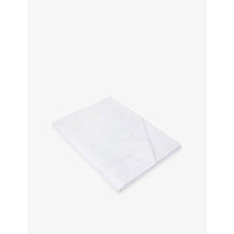 The White Company Pembridge Cotton-Sateen Flat Sheet