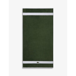 Lacoste Casual Logo-Embroidered Cotton Hand Towel 55cm x 100cm - thumbnail 2