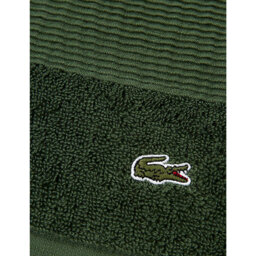 Lacoste Le Croco Logo-Embroidered Cotton Bath Towel 70cm x 140cm - thumbnail 2