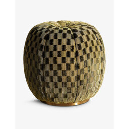 Soho Home Sofia Selfridges-Exclusive Boucle Footstool 43cm - thumbnail 1