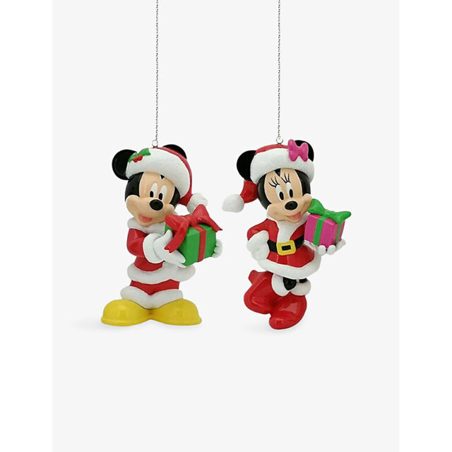 Disney 3D Mickey & Minnie Mouse Christmas Decoration Assortment