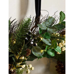 The White Company Ultimate Pinecone Christmas wreath 60cm - thumbnail 2