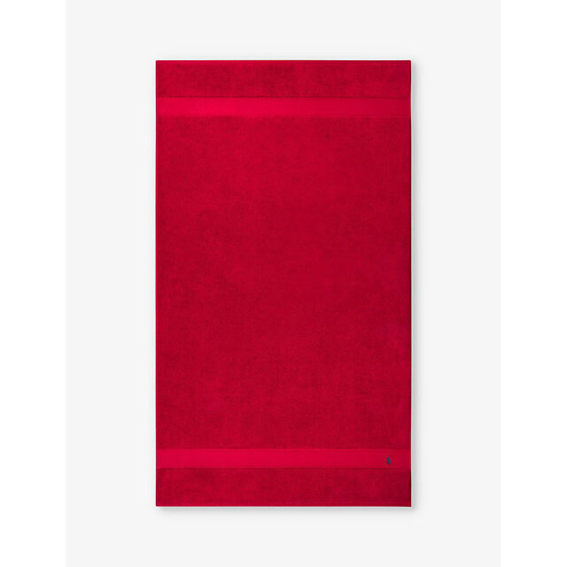 Ralph Lauren Home Polo Player-Embroidered Cotton Bath Sheet 160cm x 90cm - image 1