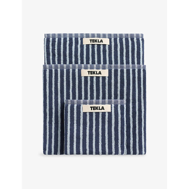 Tekla Bordered Cotton Hand Towel 50cm x 80cm - image 1