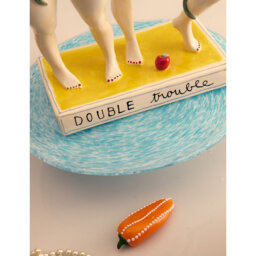 Laetitia Rouget Double Trouble Earthenware Ornament - thumbnail 2