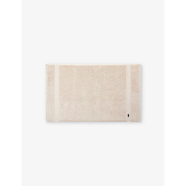 Ralph Lauren Home Polo Player-Embroidered Cotton Bath Mat 55cm x 90cm - image 1