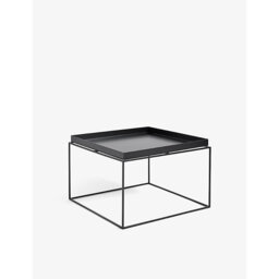 Hay Tray Large Cube Powder-Coated Steel Tray Table 60cm - thumbnail 1