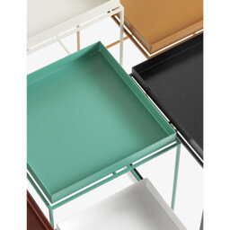 Hay Tray Large Cube Powder-Coated Steel Tray Table 60cm - thumbnail 2