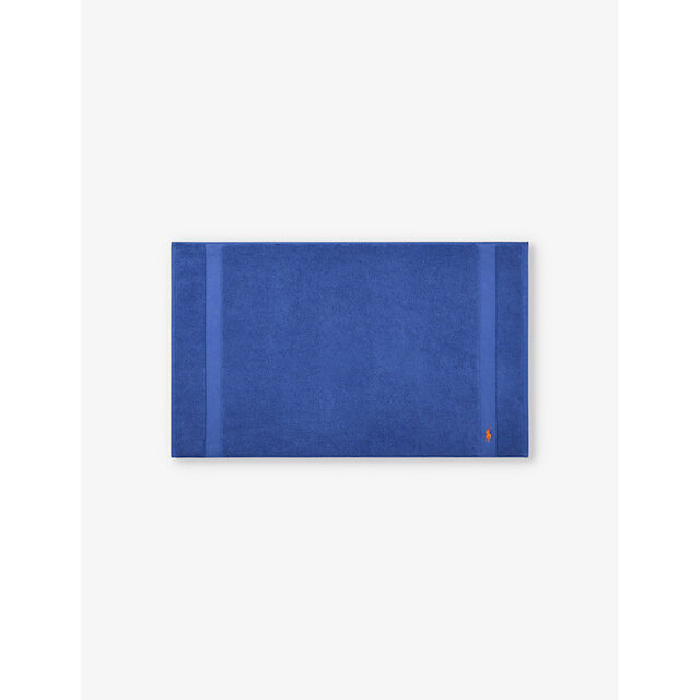 Ralph Lauren Home Polo Player-Embroidered Cotton Bath Mat 55cm x 90cm - image 1