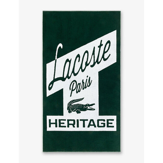 Lacoste L Rétro Cotton Beach Towel - image 1