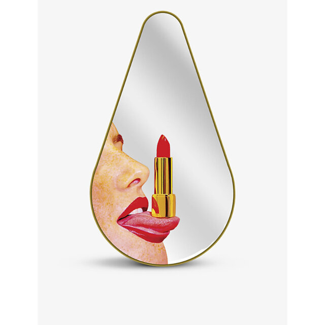 Seletti x Toiletpaper Tongue Glass Mirror 80.5 x 45cm