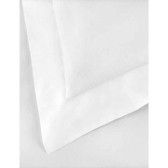 The White Company Row Cord Egyptian-Cotton Standard Pillowcase 75X50cm - image 1