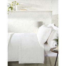 The White Company Row Cord Egyptian-Cotton Standard Pillowcase 75X50cm - thumbnail 2