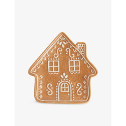 Selfridges Edit Gingerbread House Ceramic Christmas Plate Ornament - thumbnail 2
