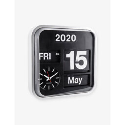 Karlsson Big Flip Silver Wall Clock - thumbnail 2